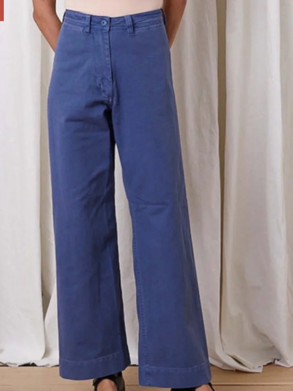 Ali Golden Sailor Pant - Faded Indigo